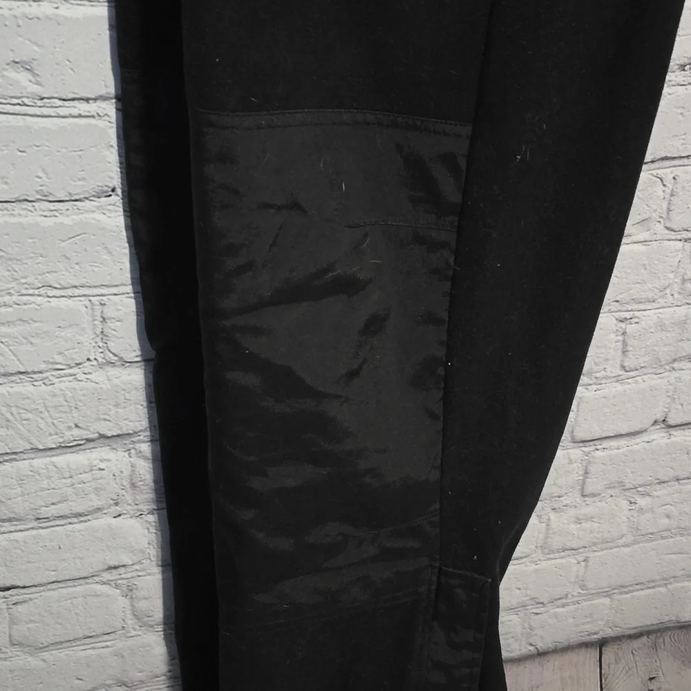 Cabela's Fleece Heavy Outdoor Cargo Pants Black SzMen L Tall